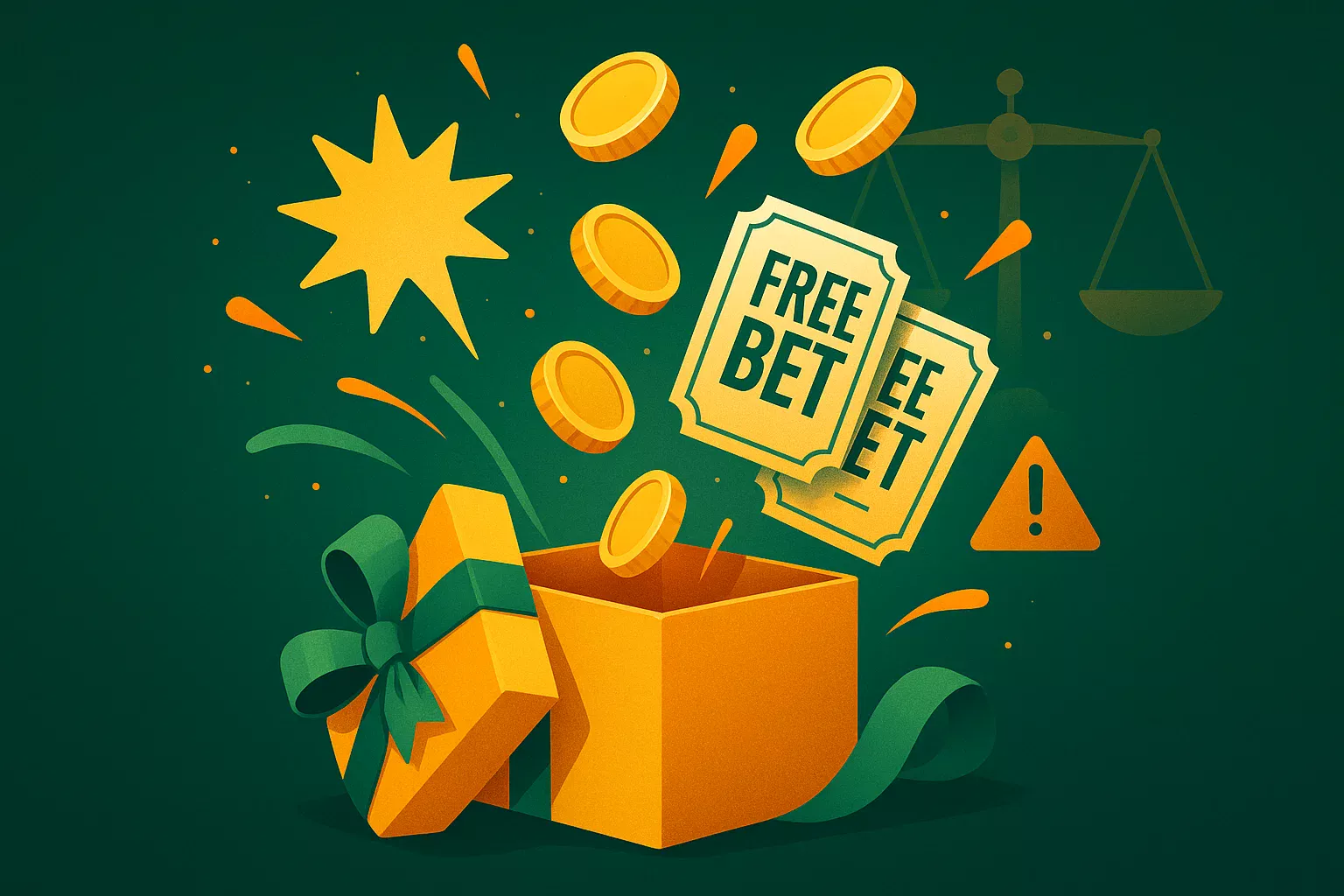 Bookmaker bonussen en promoties illustratie - welkomstbonussen, free bets en voorwaarden
