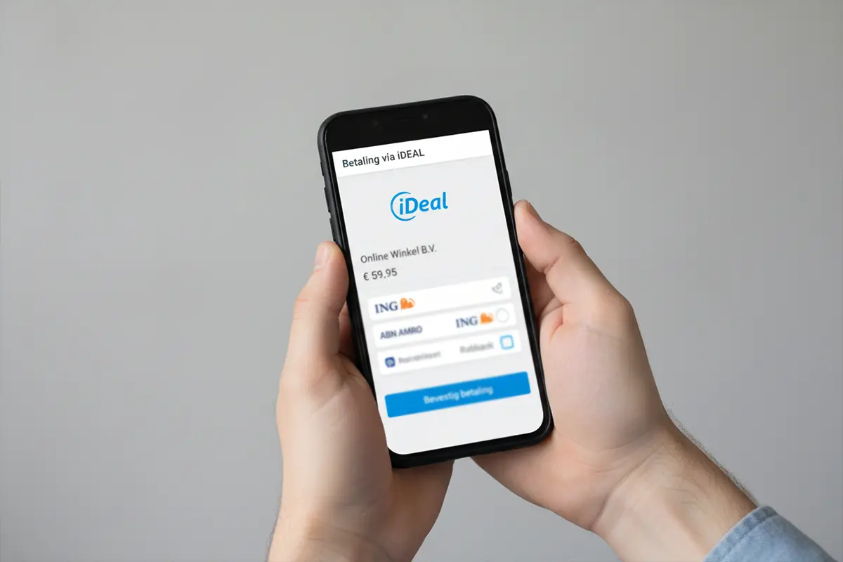 iDEAL betaling op smartphone met Nederlandse bankieren app