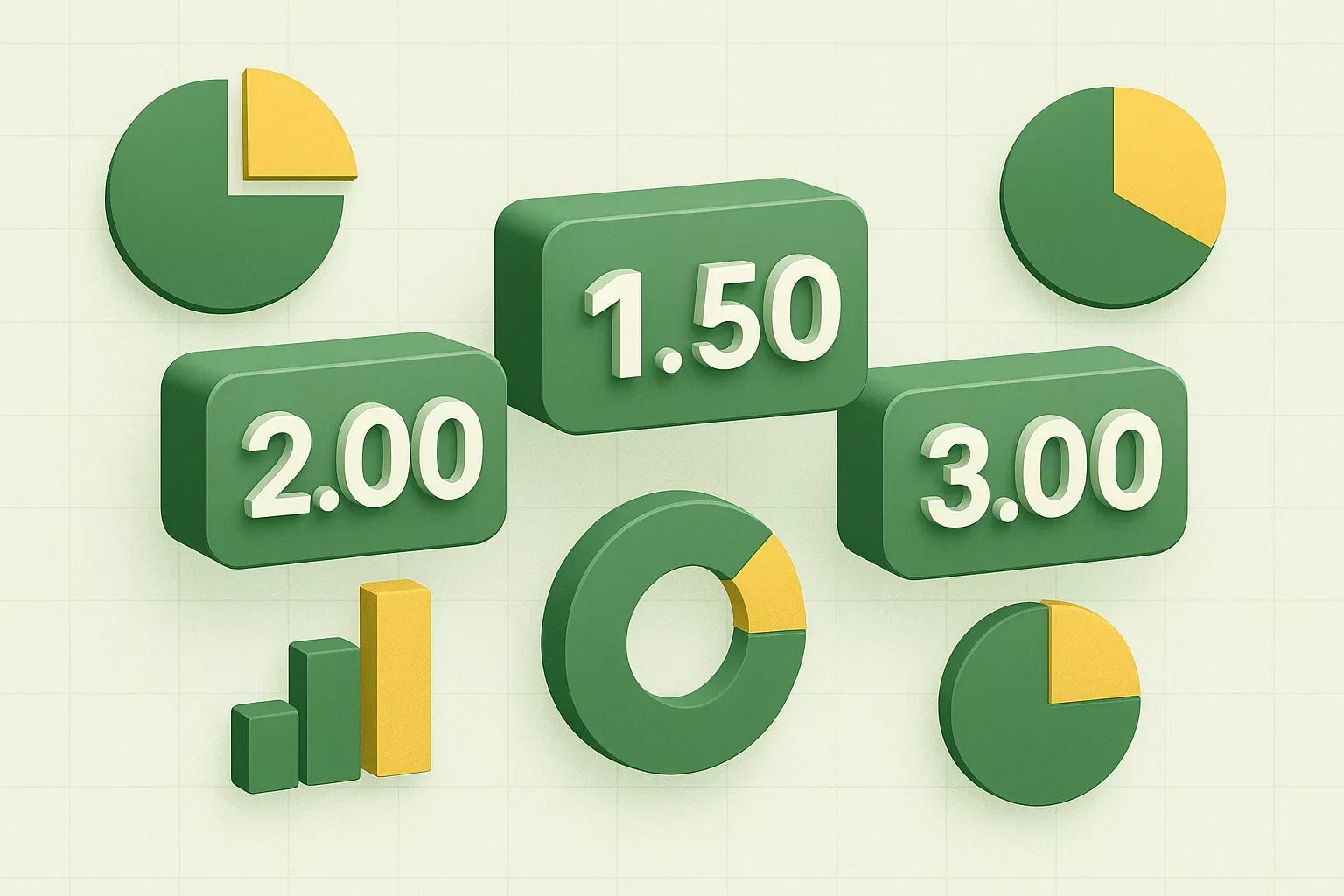 Visualisatie van sportweddenschappen odds en quoteringen - decimale kansen uitgelegd